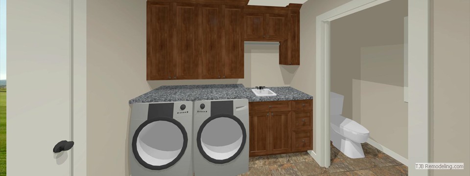 Mudroom Laundry Cabinets
