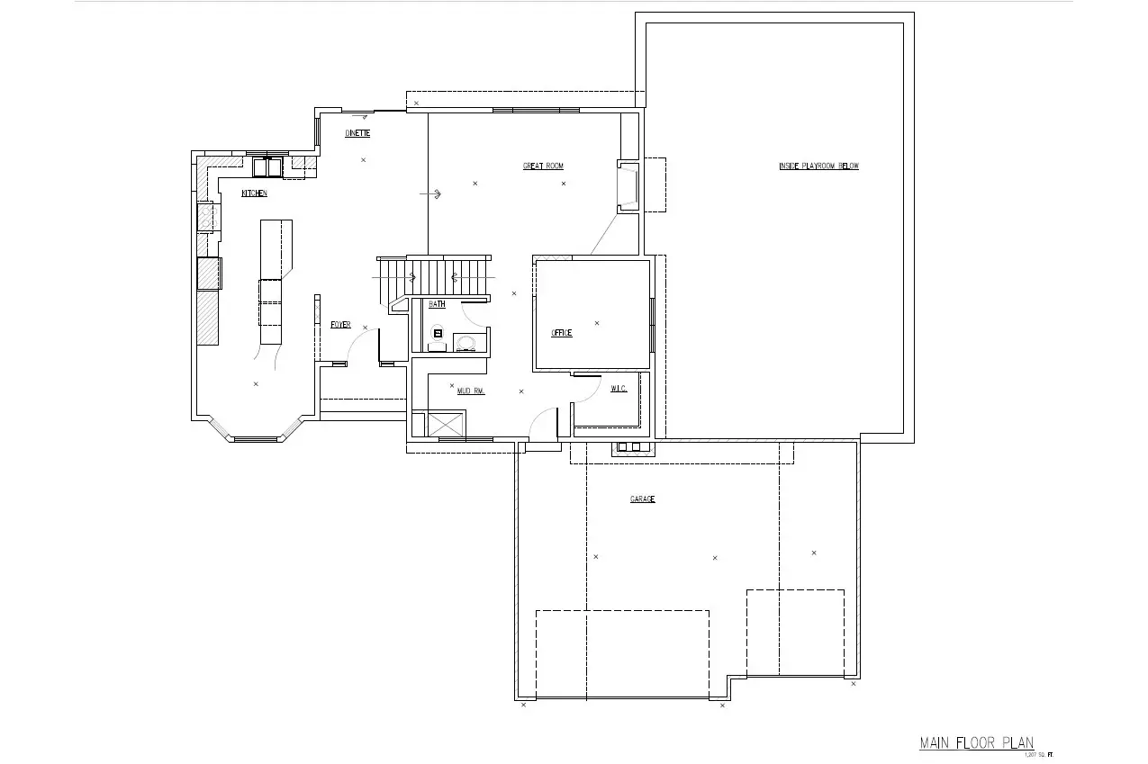 Remodel Home Plan Main Floor