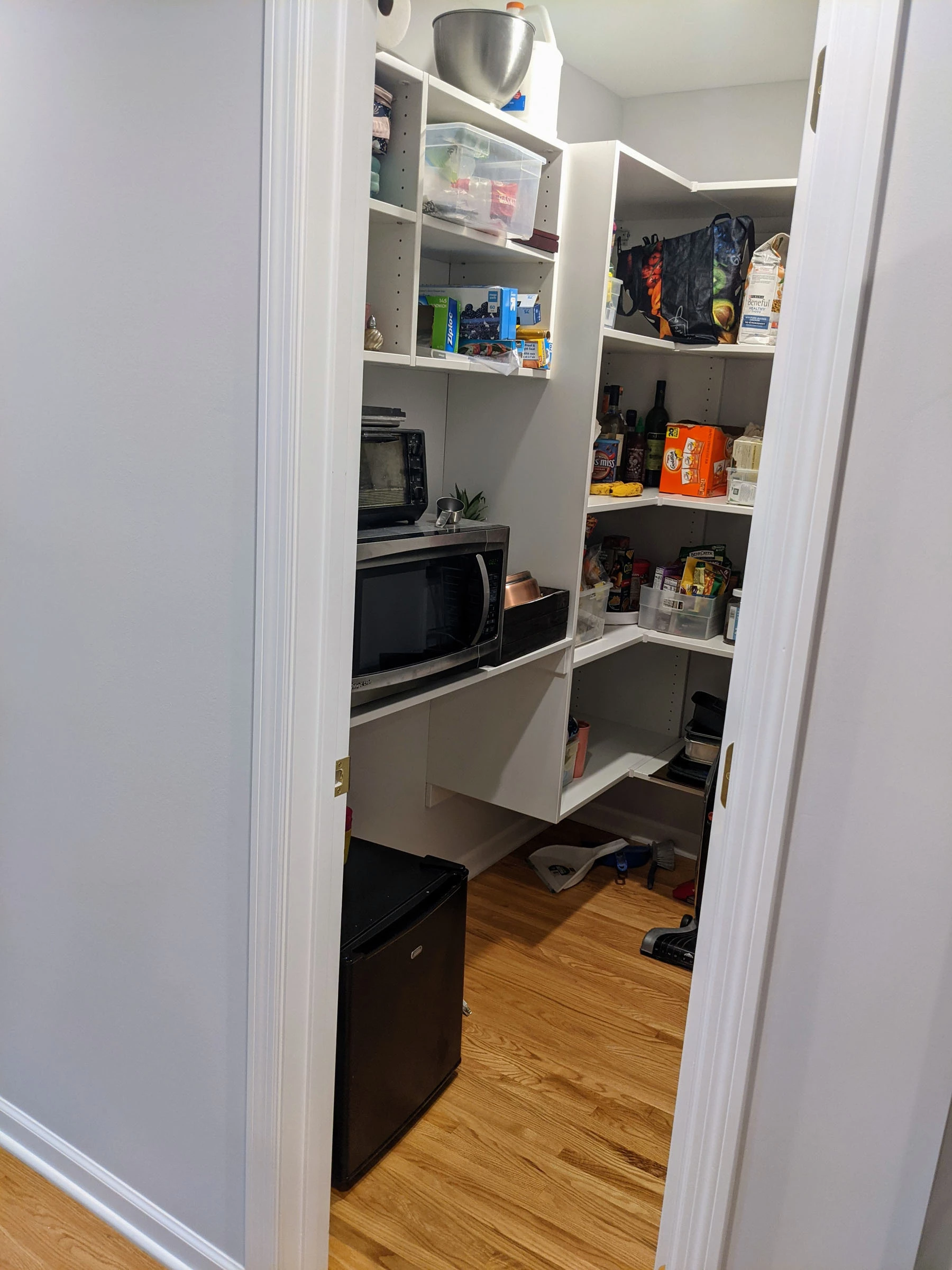 Added Walk-in Pantry