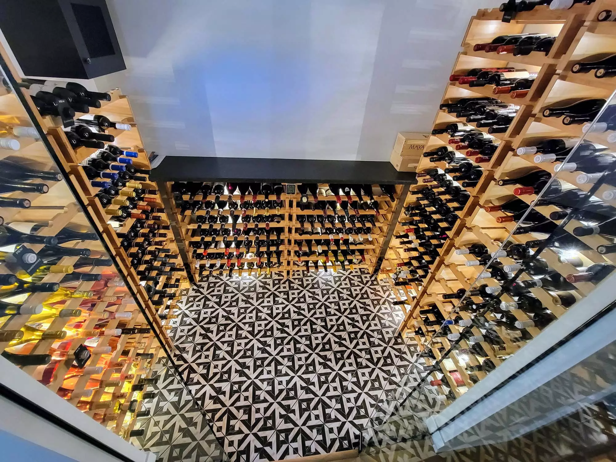 Wine Cellar with Room for 545 bottles