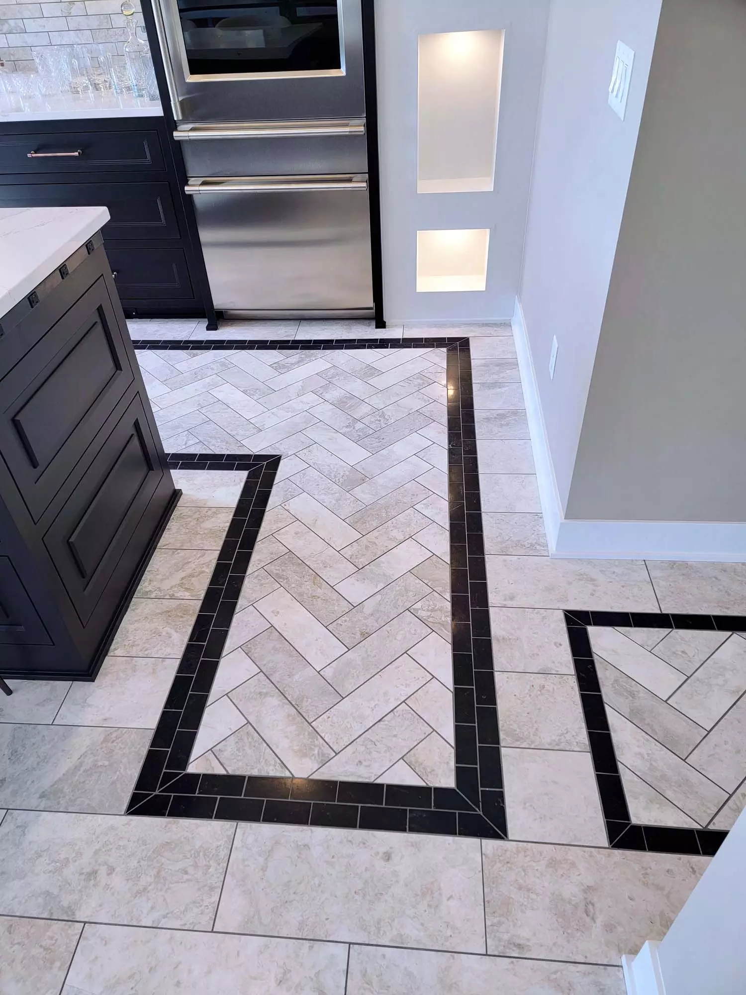 Custom Marble tile design & Layout