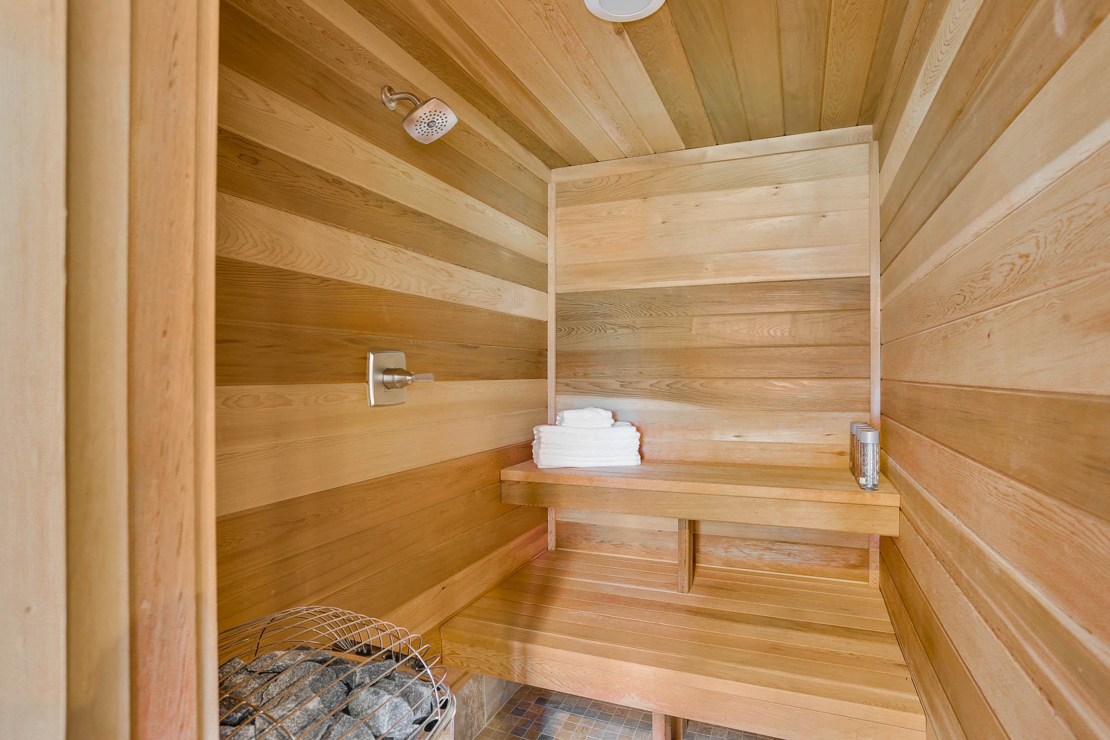 Cedar sauna