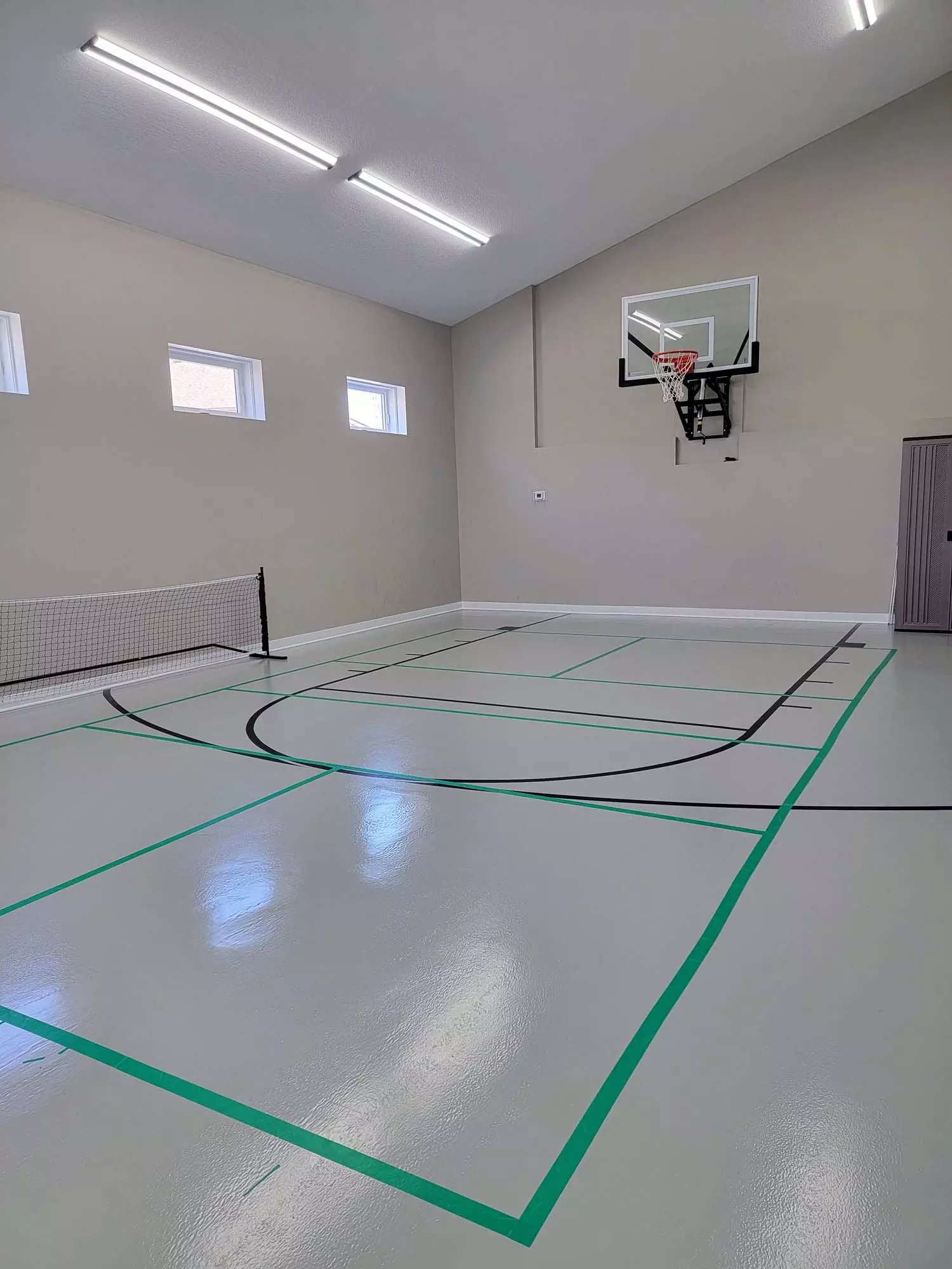 Indoor Sports Room® ICF Insulated Concrete forms construction
