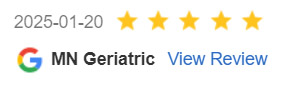 5 Star Google Review by MN Geriac