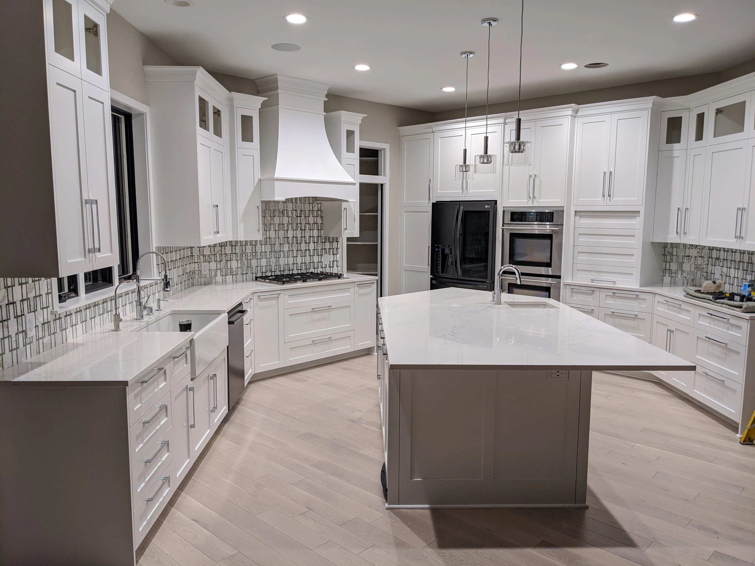 Stunning White Kitchen Remodel