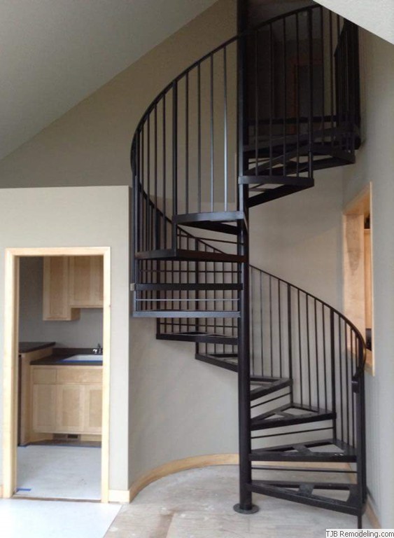Spiral Staircase in Place