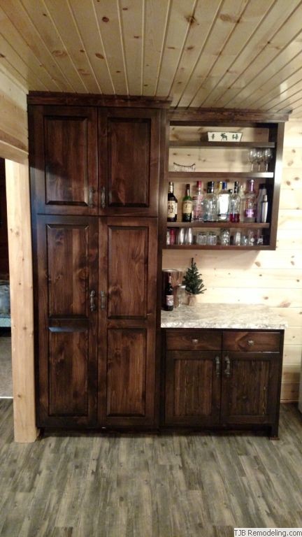 Custom Pine Cabinets