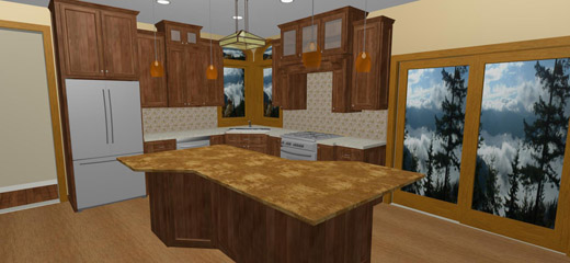 Remodelers Showcase 2013 Great Room - Family Room and Kitchen