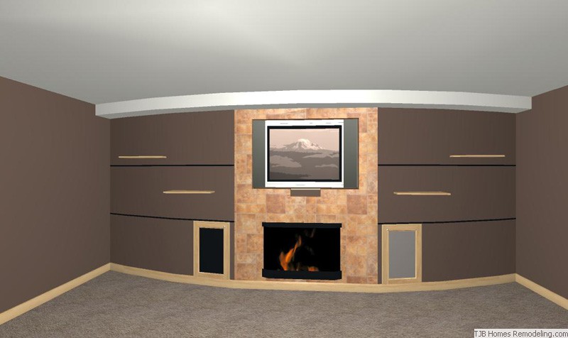 Fireplace Tile Elevation